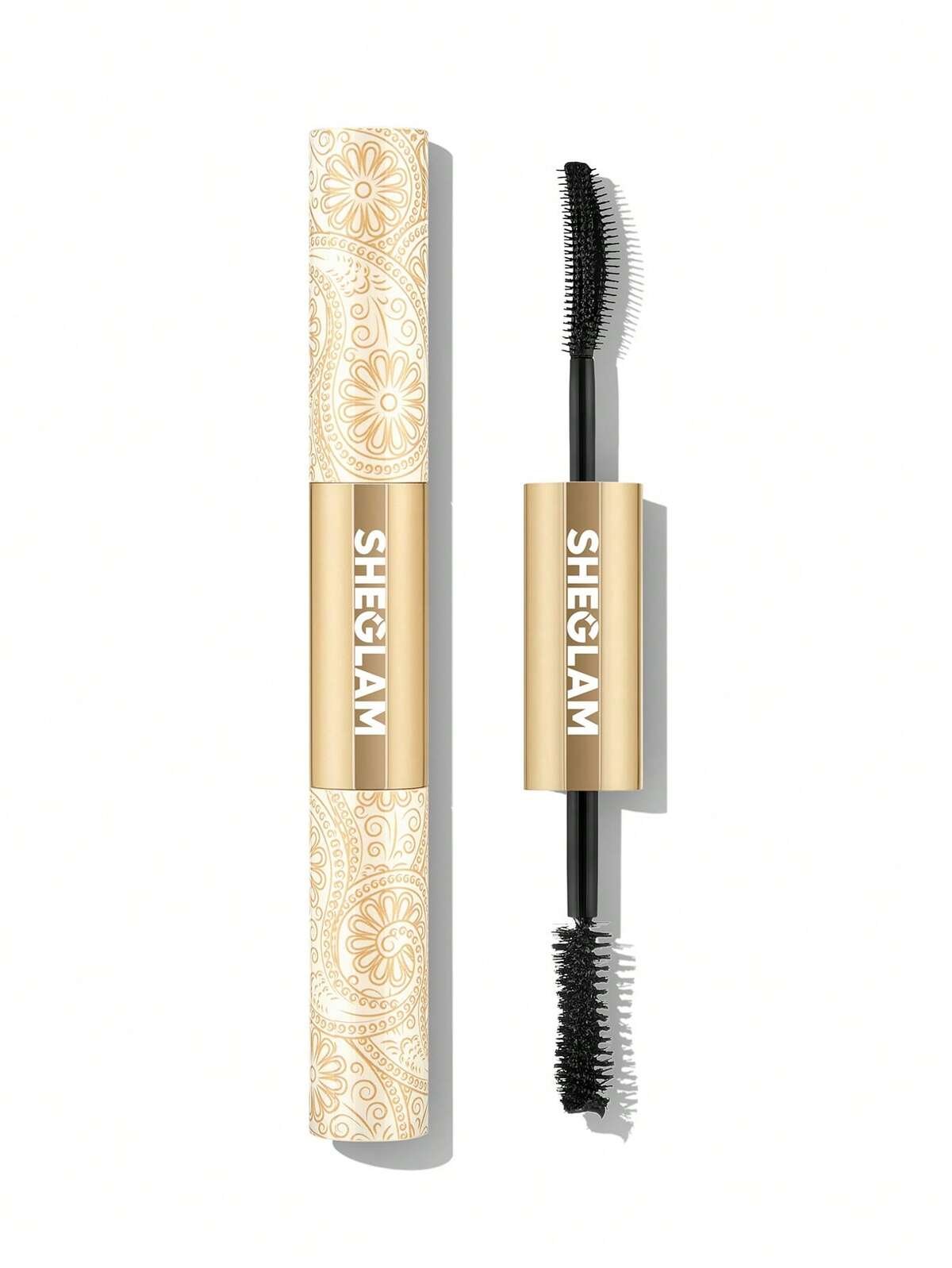 Sheglam Waterproof Mascara – Dual Brush Gold