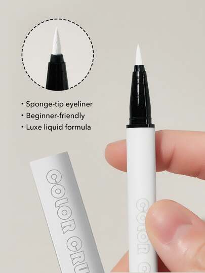 Sheglam Color Crush Liquid Eyeliner - White