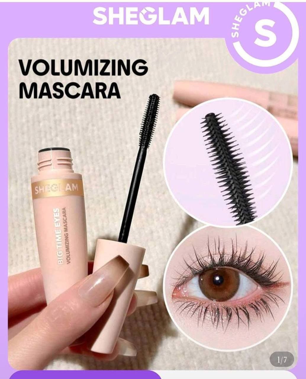 SHEGLAM Big Time Eyes Volumizing Mascara
