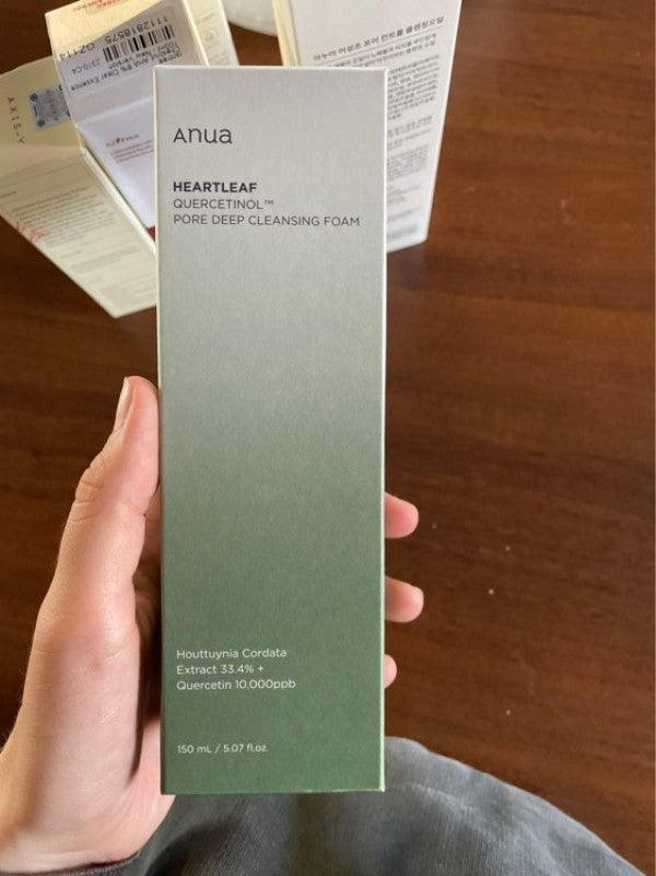 Anua Heartleaf Quercetinol Pore Deep Cleansing Foam 150ml