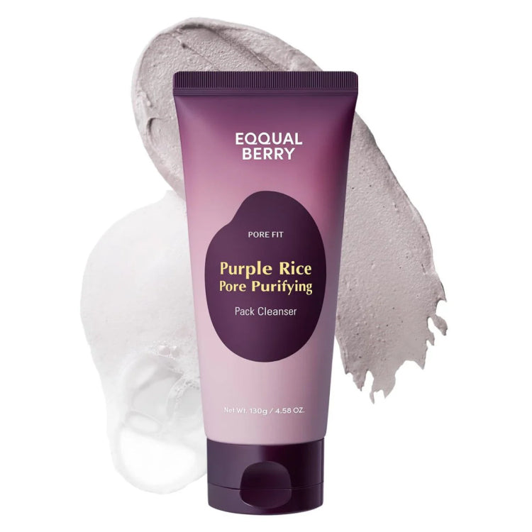 EQQUALBERRY - Purple Rice Pore Purifying Pack Cleanser إيكوالبيري - منظف المسام من الأرز الأرجواني 130