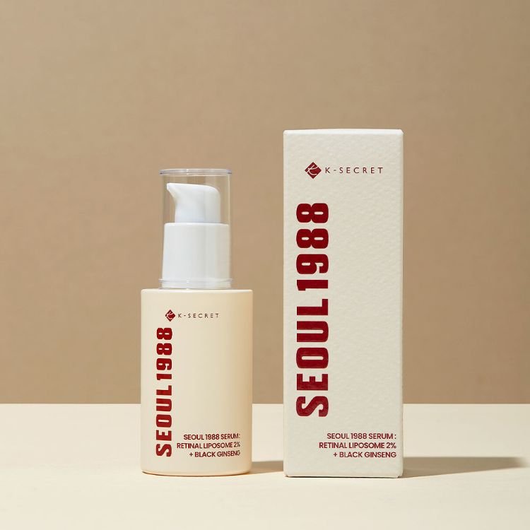 K-SECRET - SEOUL 1988 Serum : Retinal Liposome 2% + Black Ginseng 30ML