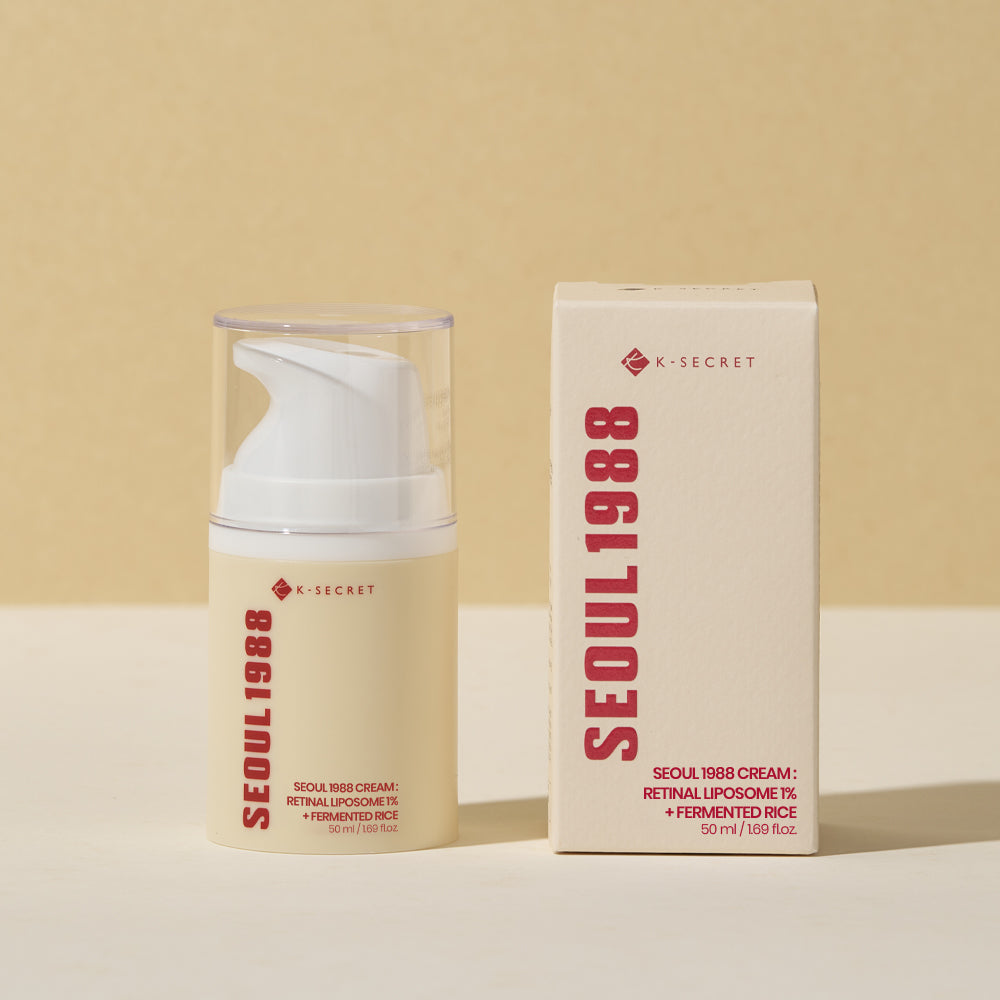 K-SEKRET Seoul 1988 Cream Retinal Liposome 1%+ Fermented Rice 50ml