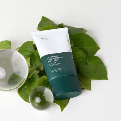 Anua - Heartleaf Silky Moisture Sunscreen 50ml