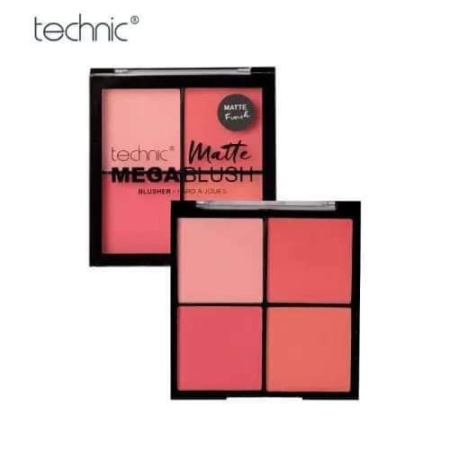 Technic Blush Mega Matte 4 color