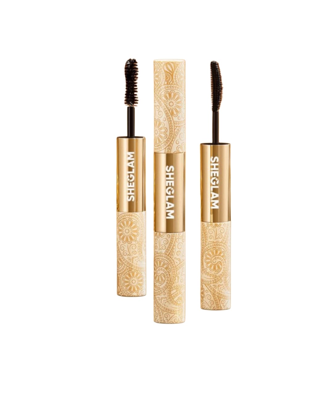 Sheglam Waterproof Mascara – Dual Brush Gold