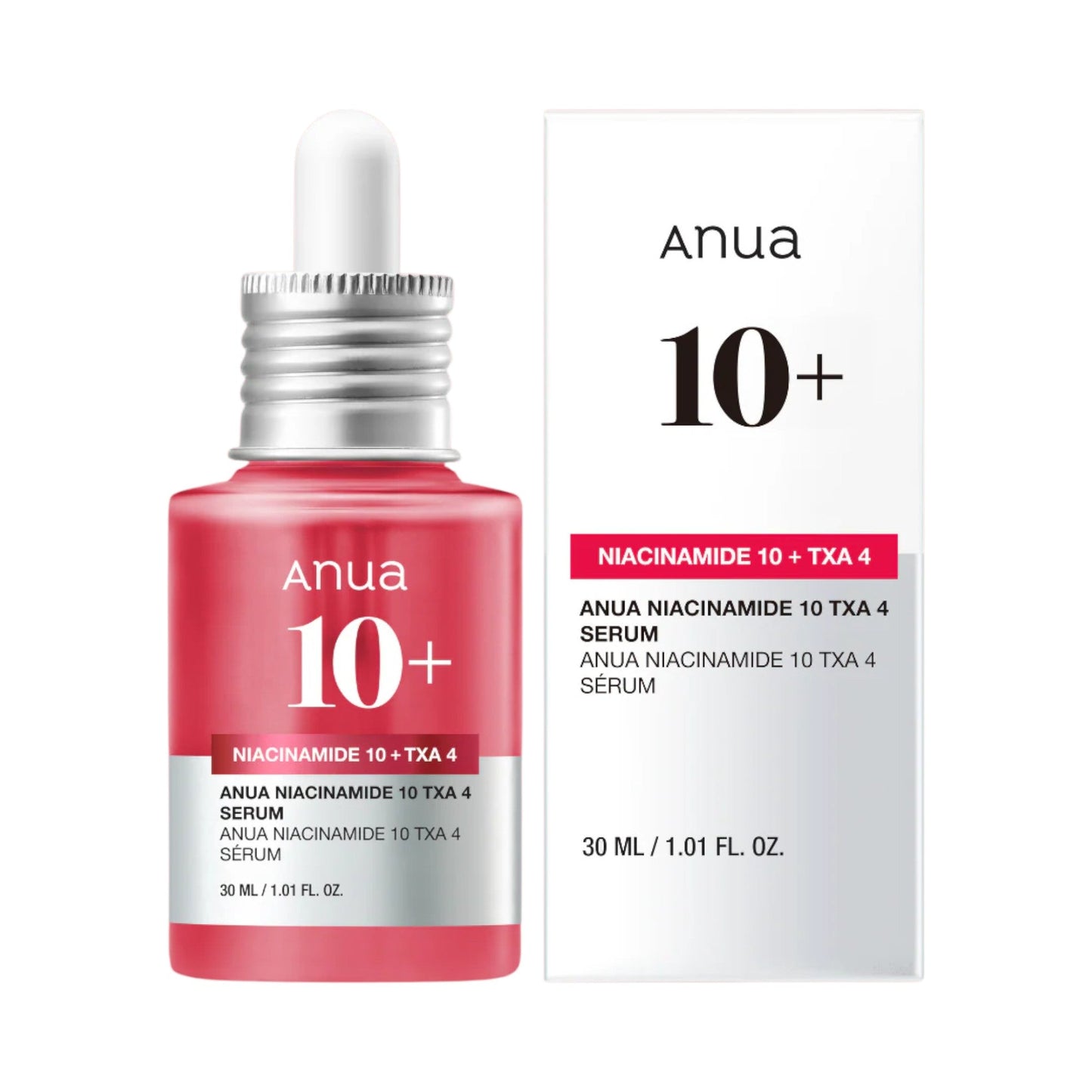 Anua – Niacinamide 10% + TXA 4% Serum 30ml