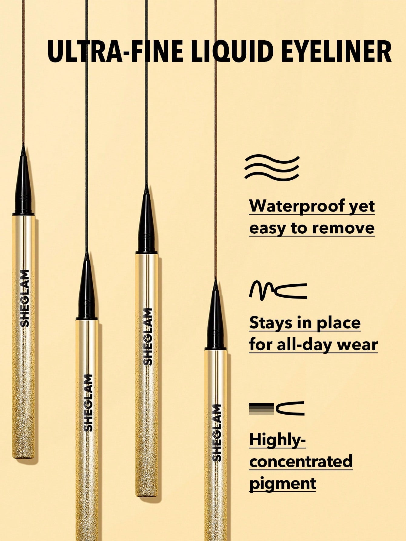 Sheglam Line & Define Waterproof Liquid Eyeliner
