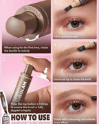 Sheglam Brow-Fection Angled Brush & Dip