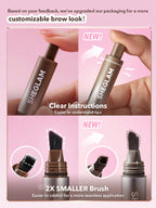 Sheglam Brow-Fection Angled Brush & Dip
