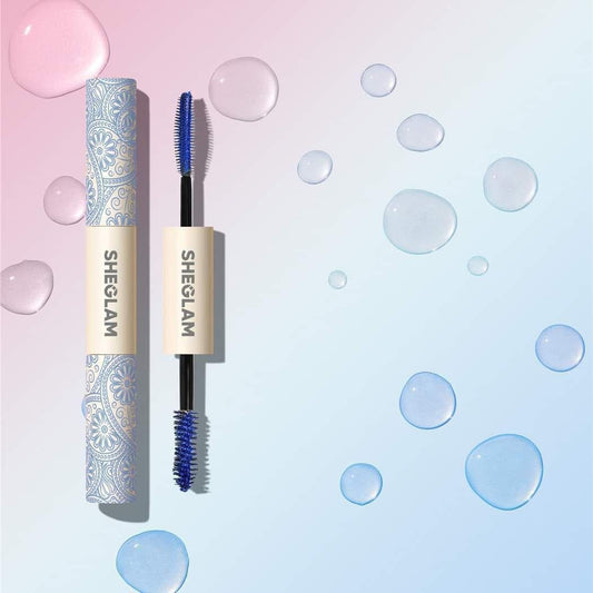 Sheglam Waterproof Mascara – Dual Brush Blue