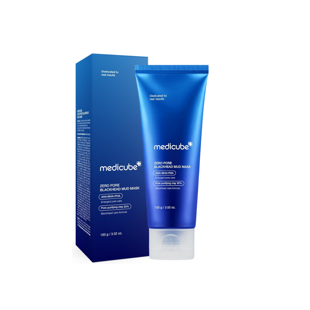 MEDICUBE - Zero Pore Blackhead Mud Mask 100g