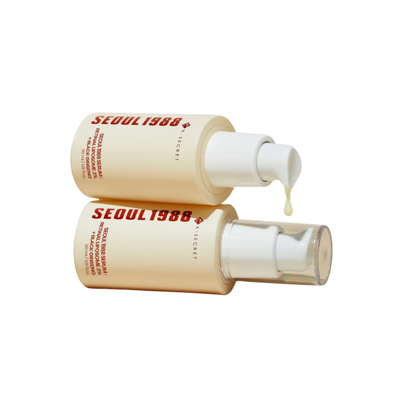 K-SECRET - SEOUL 1988 Serum : Retinal Liposome 2% + Black Ginseng 30ML