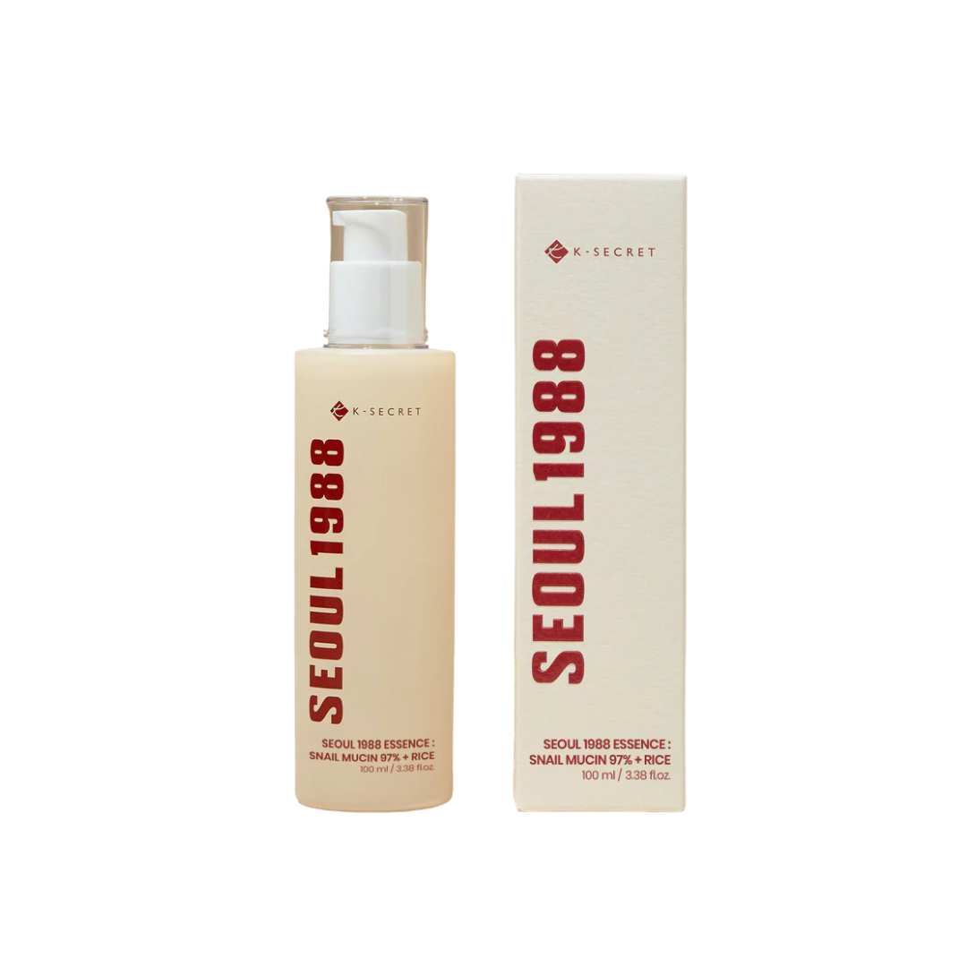 K-SECRET - Seoul 1988 Essence Snail Mucin 97%+ Rice 100ml