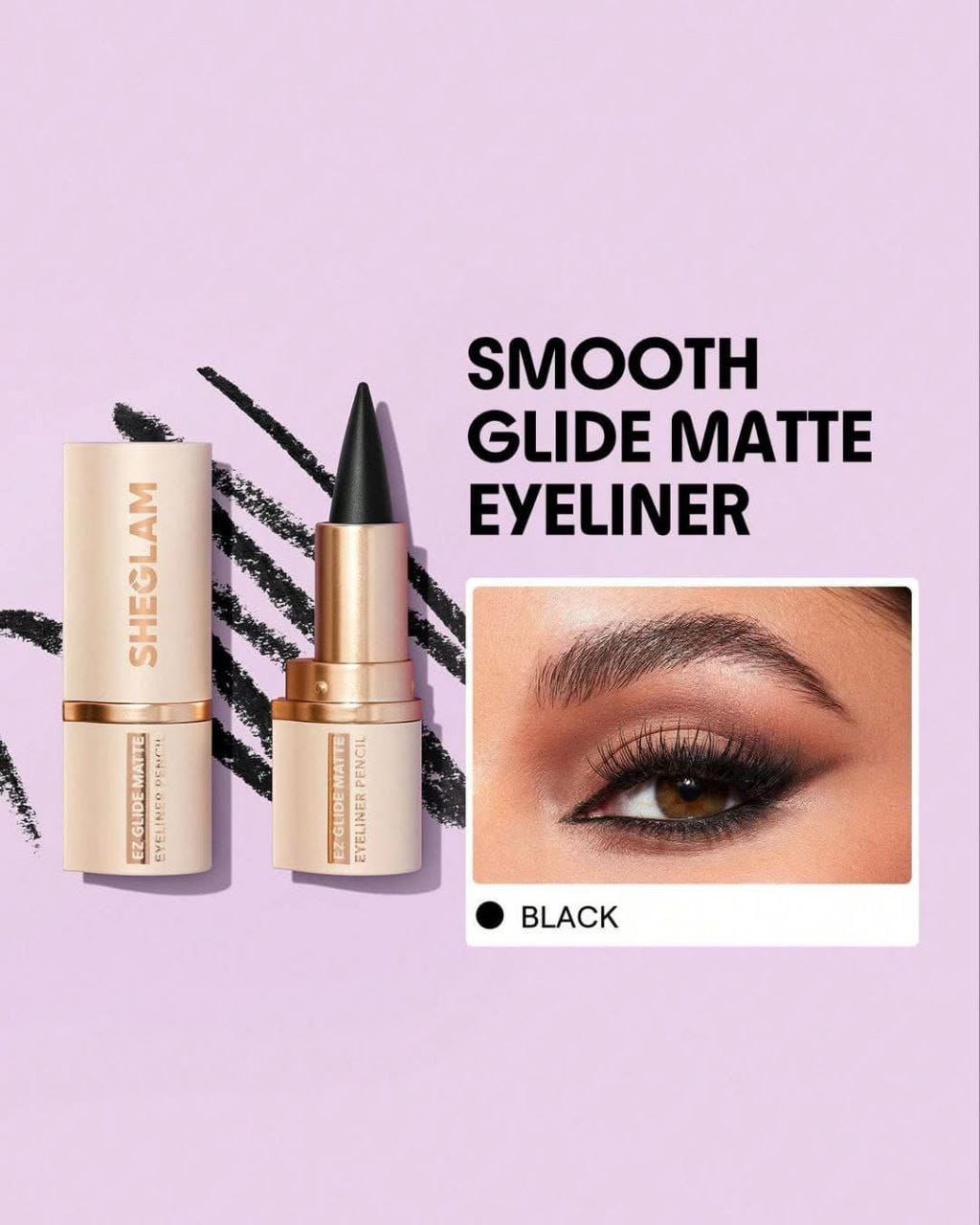 Sheglam EZ Glide Matte Eyeliner Pencil