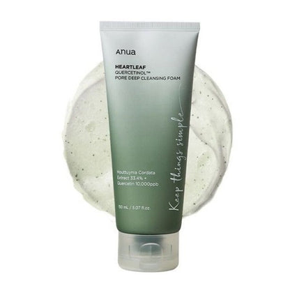Anua Heartleaf Quercetinol Pore Deep Cleansing Foam 150ml